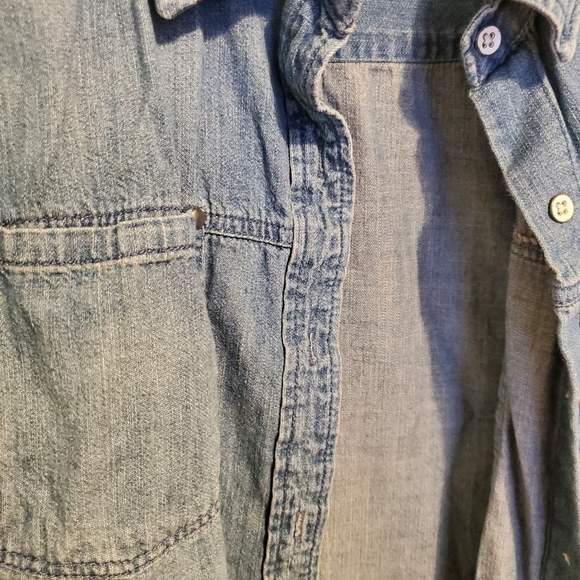 Button Up Denim Shirt - Picture 2 of 3